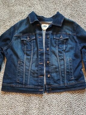 Old Navy Dark Indigo Women's Denim Jacket